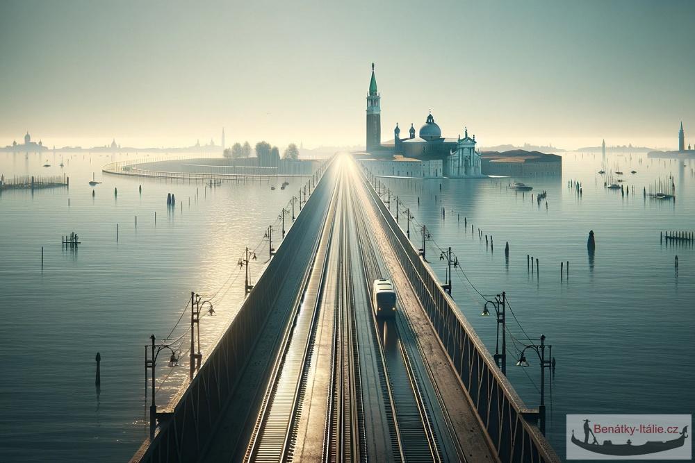 Most Ponte della Libertá Mestre – Benátky
