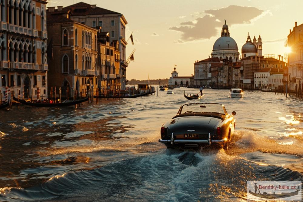 Aston Martin na Velkém kanále?